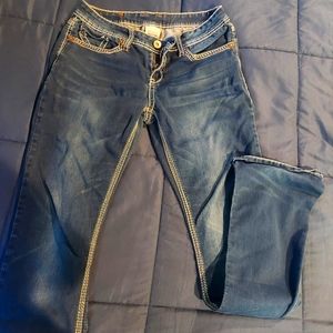 Hydraulic Womens 7/8 dark jeans